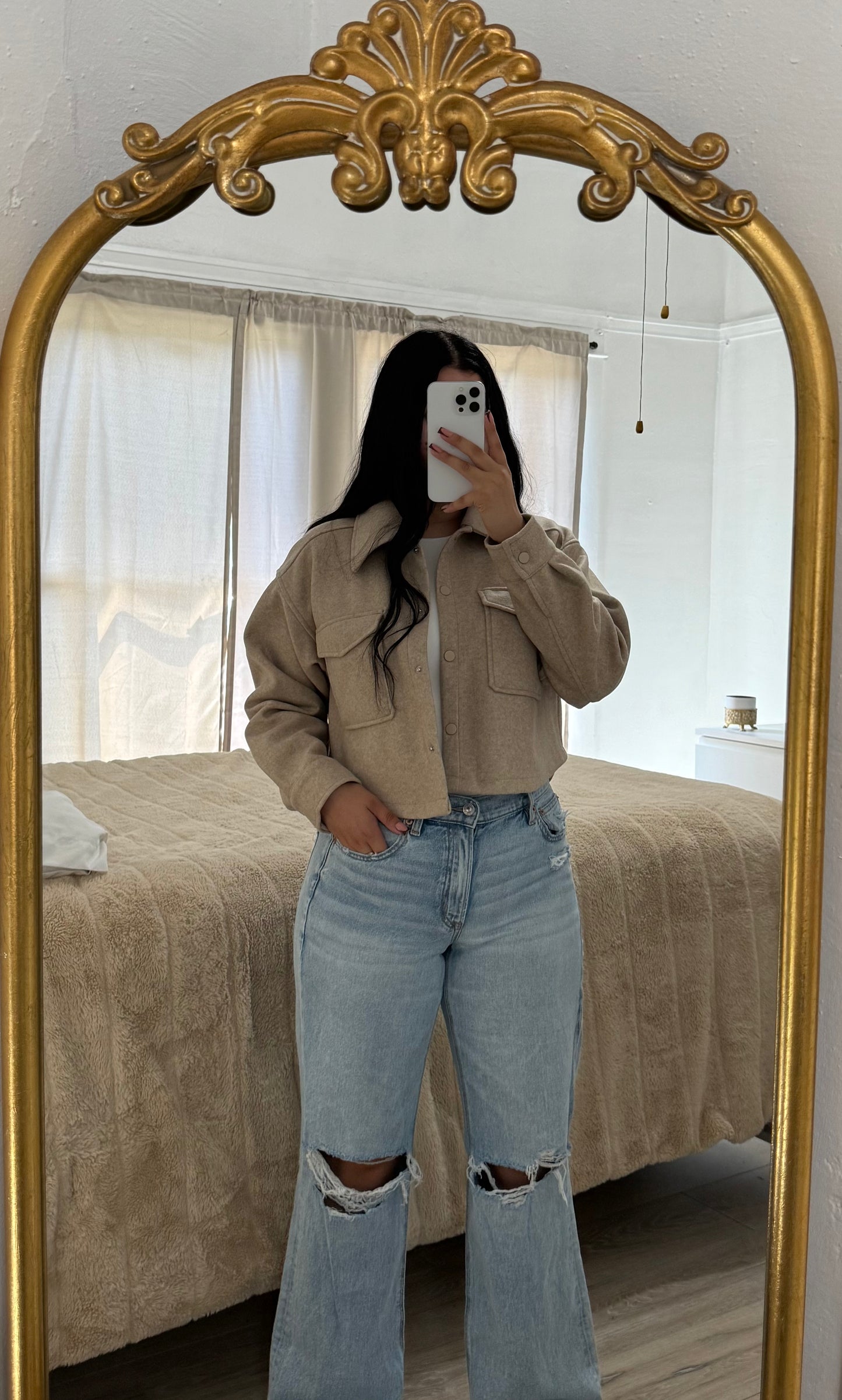 Tory oatmeal jacket