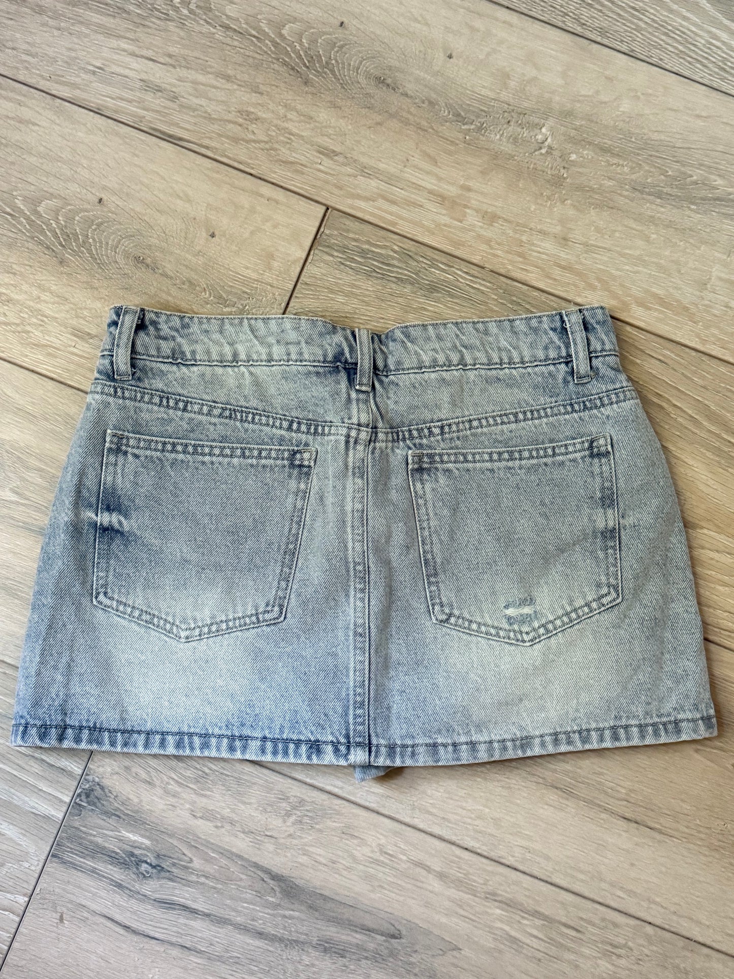 Crystal Light Blue Skort