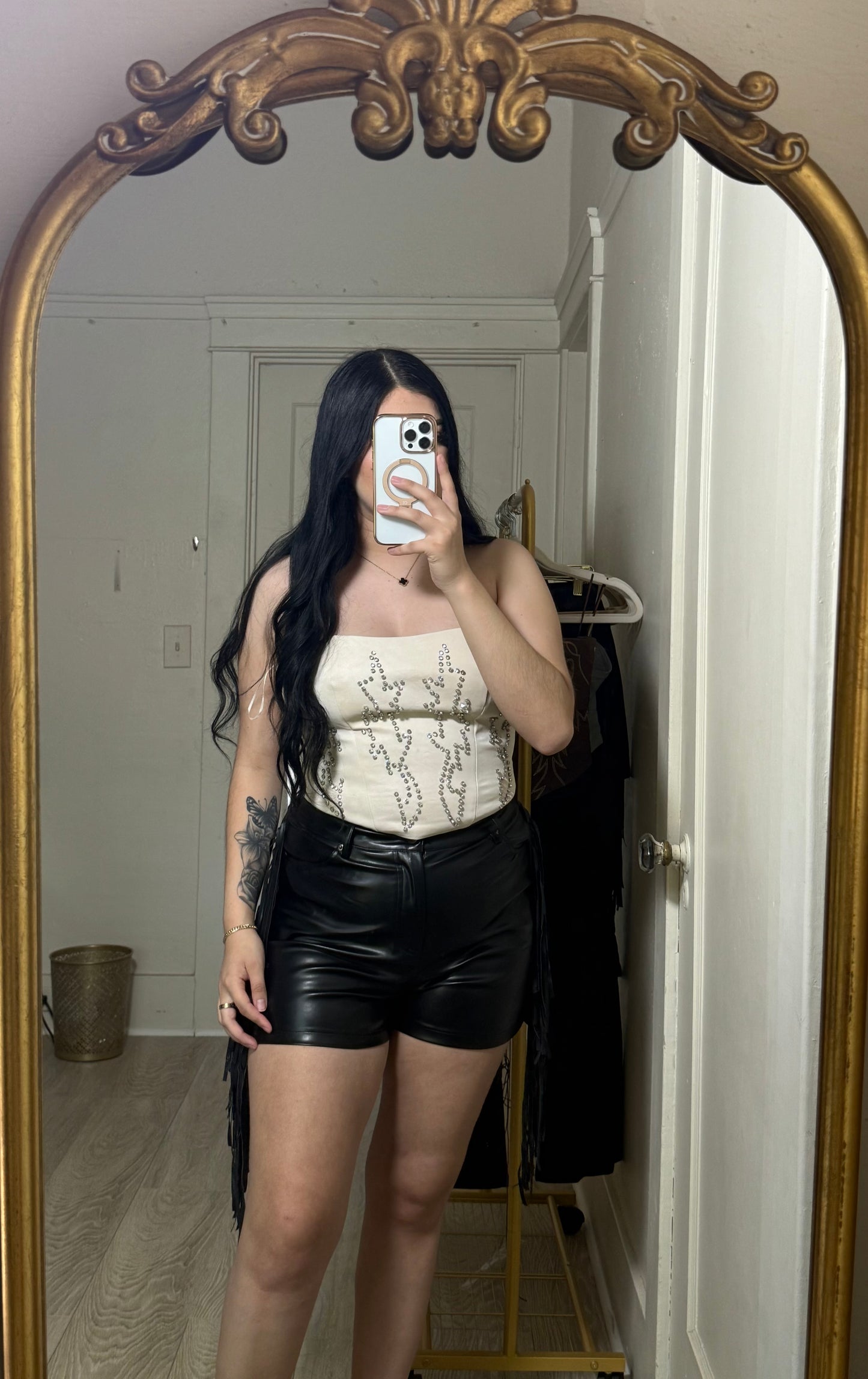 Monica Cream Top