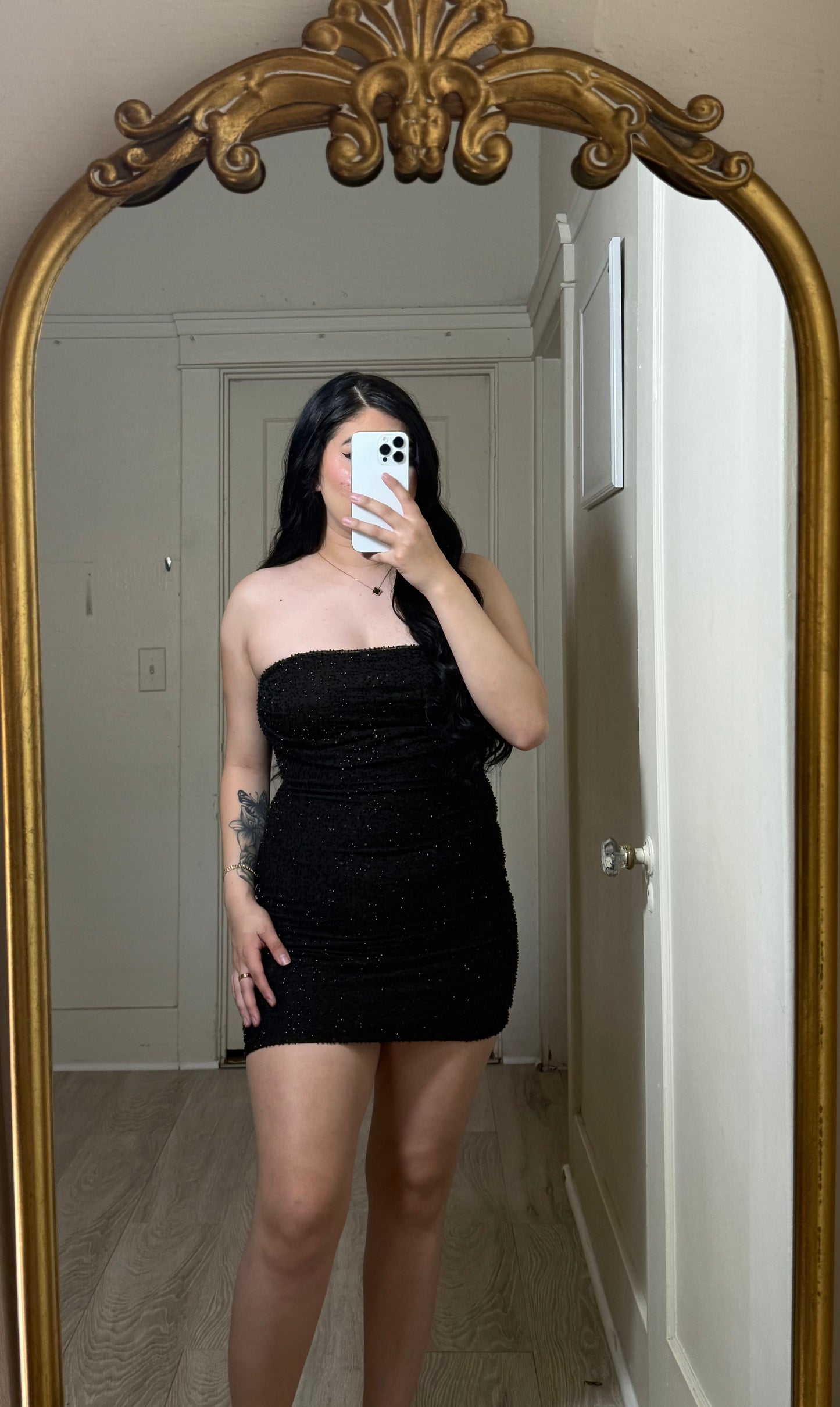 Selena Black Dress