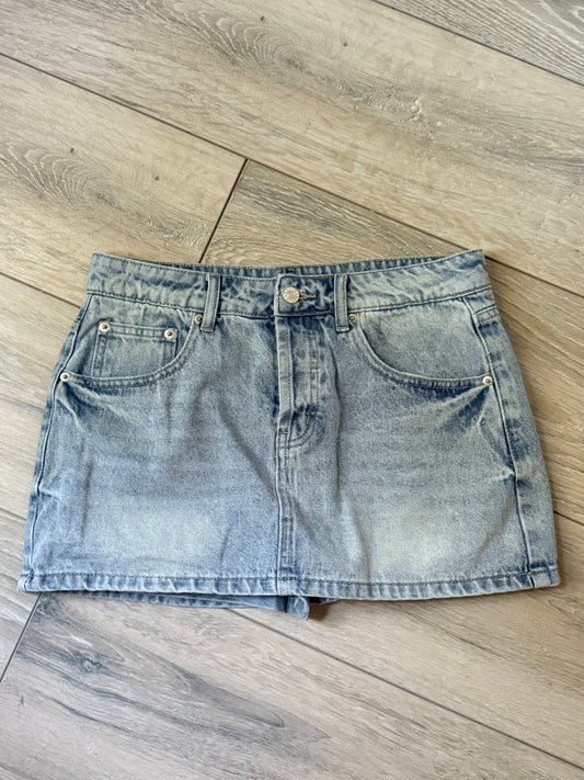 Crystal Light Blue Skort