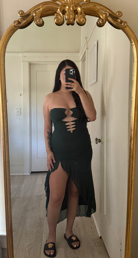 Ivana Hunter Dress