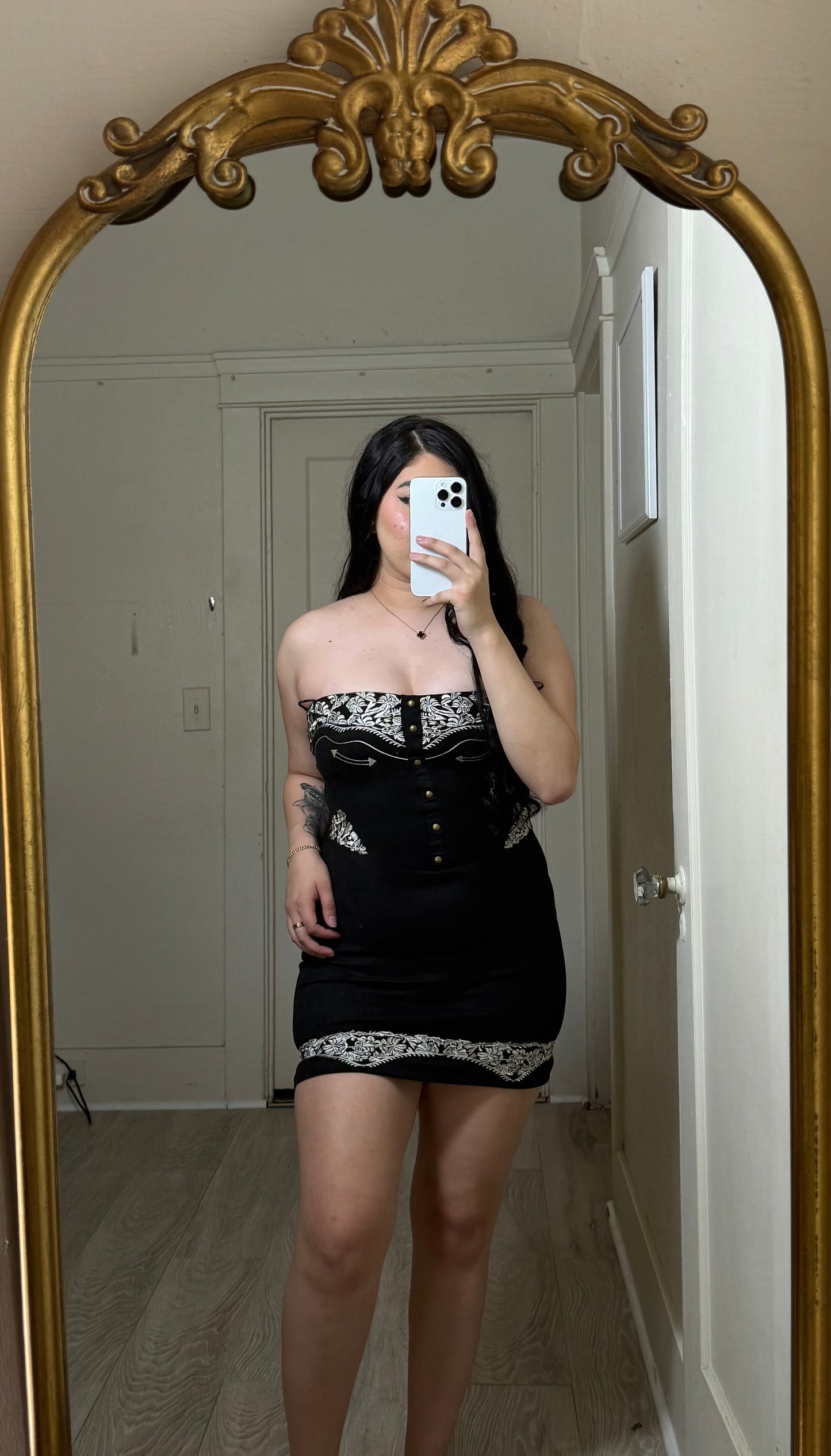 Roxana Black Dress