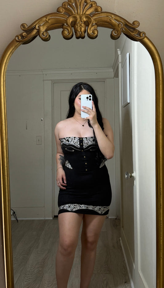 Roxana Black Dress