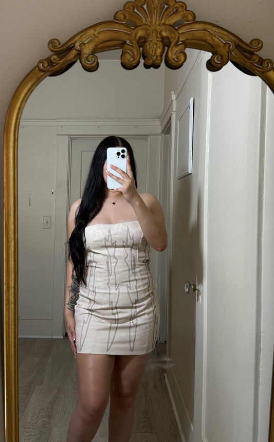 Celeste Cream Dress
