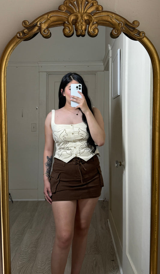 Jenny Brown Skort
